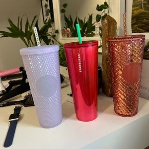 Starbucks tumblers
